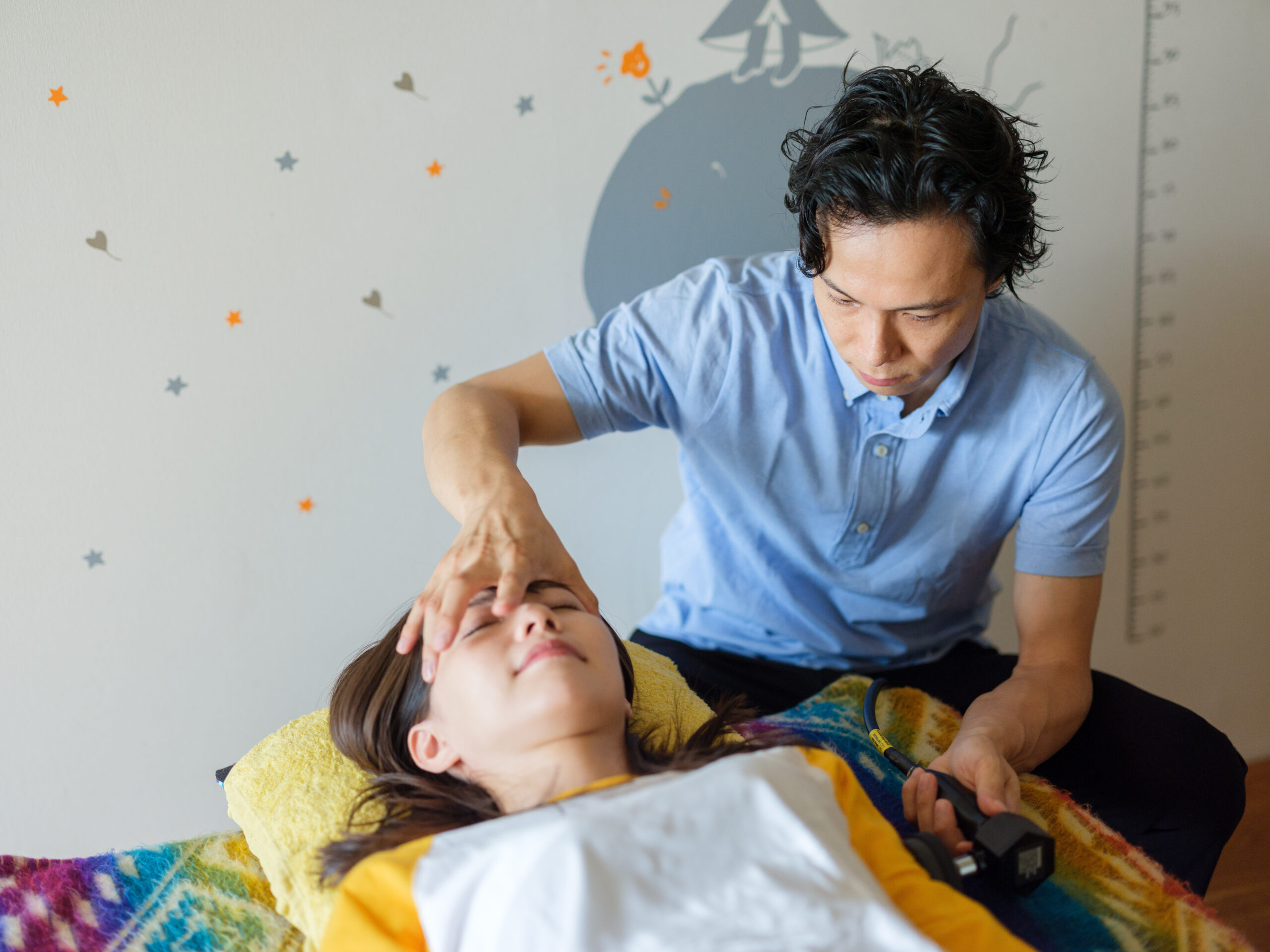 妊婦さんへのオステオパシー施術