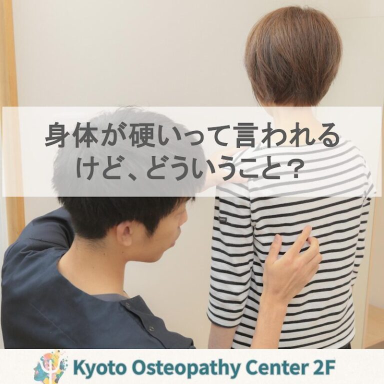 オステオパシーで感じる「膜の正常」と硬さの正体